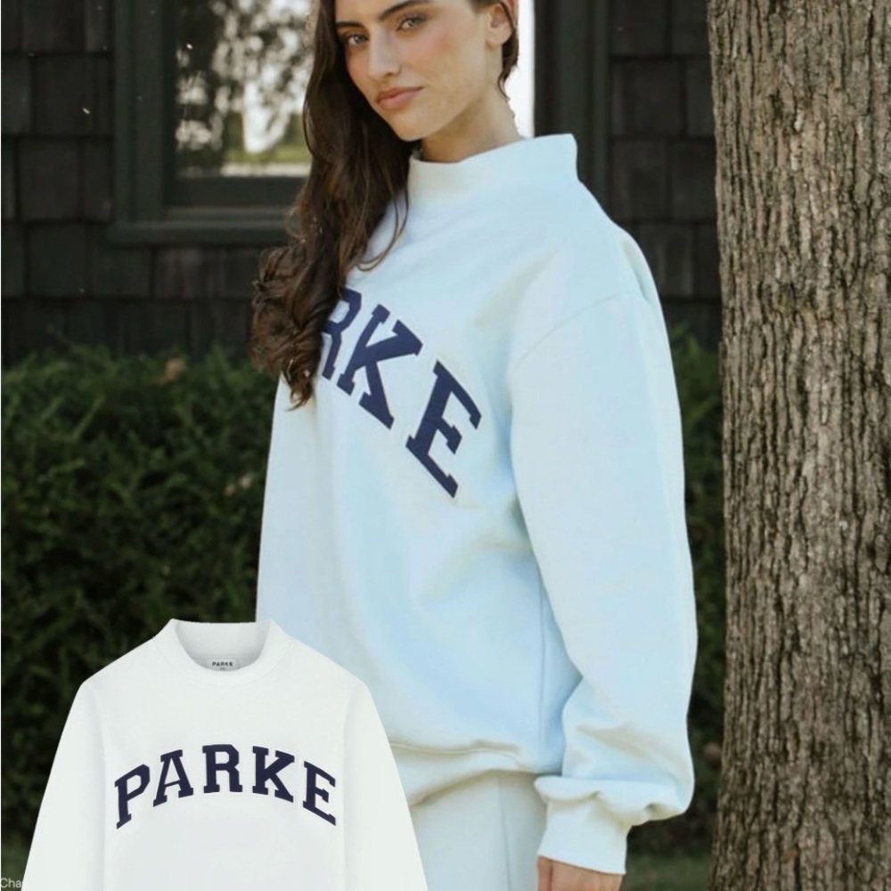Parke Women's White Turtleneck Sweater